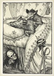 Le lit belge, illustration de 
